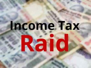 Income tax department raided