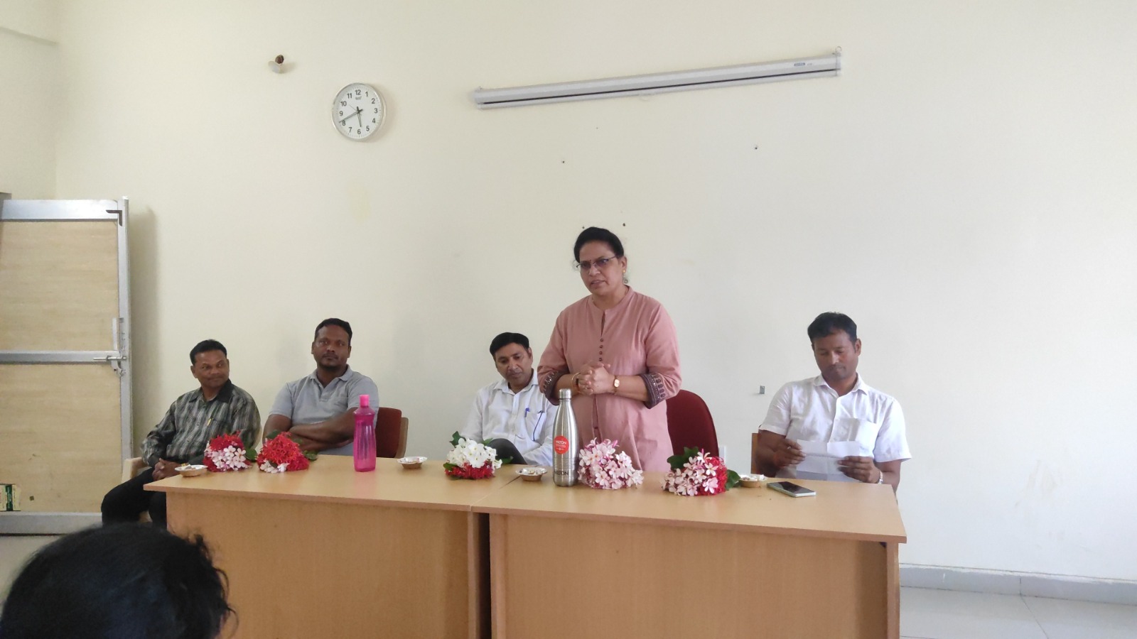 मैट्स विश्वविद्यालय में शारीरिक शिक्षा एवं योग विभाग द्वारा आयोजित किया गया कार्यक्रम