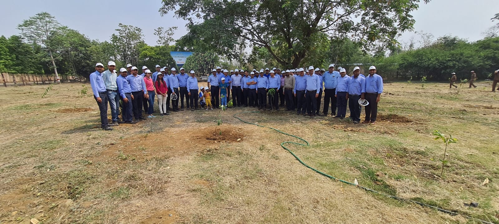 जिंदल स्टील एंड पावर लिमिटेड ने मनाया पर्यावरण दिवस।